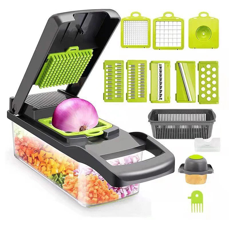 Electric Vegetable Slicer Multifunctional Potato Carrot Cutter Shred Chopper  Kitchen Accessories Grater Home Gadget Tools - CJdropshipping